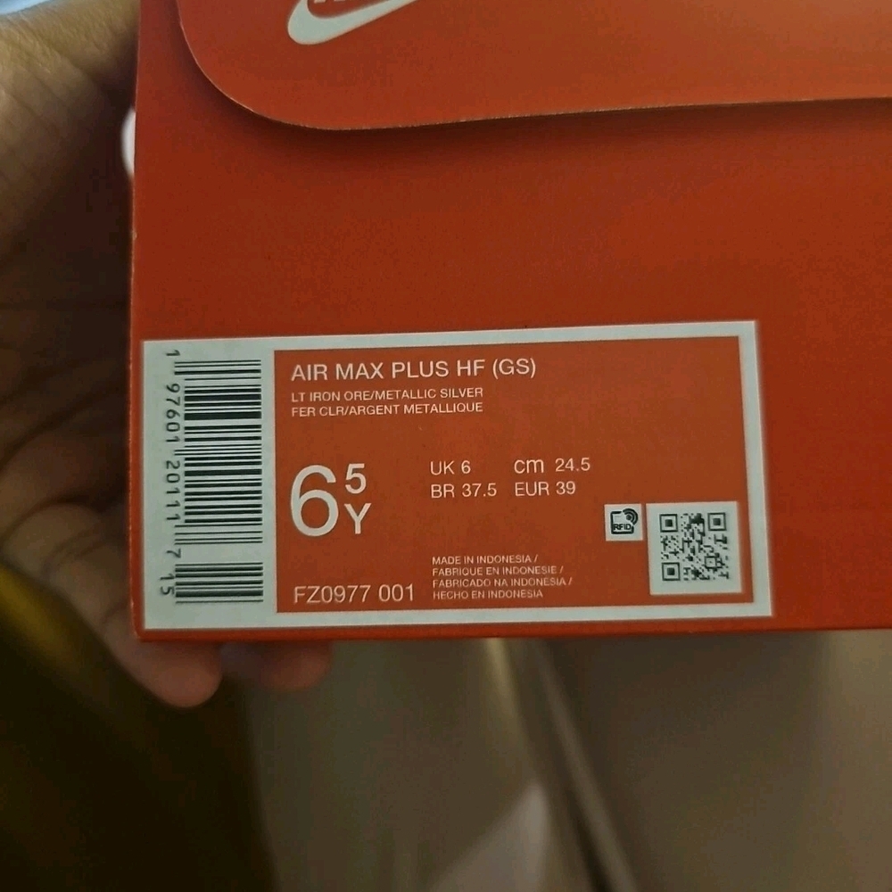 Nike Air Max Plus HF (GS) Sneakers. Original Price $140